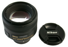 Nikon AF-S Nikkor G SWM IF 1.8/85 85 mm F1.8 Bright Near Mint Near New