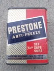 Vintage Prestone Anti Freeze Can Coin Bank Advertising