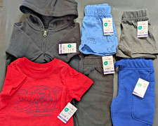 Garanimals Baby Boy 0-3 Months Bundle Lot 6pc NWT Dino Hoodie Joggers Shorts