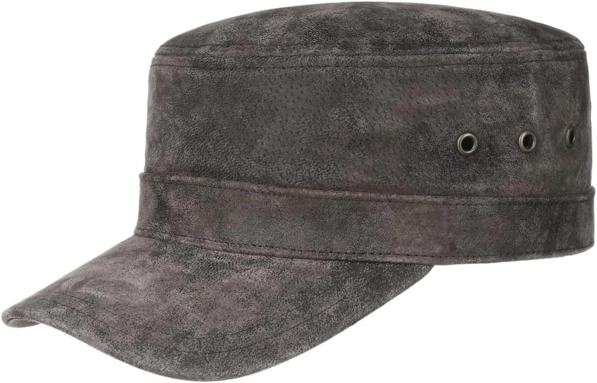 Stetson Katonah Cotton Army Pet Dames/Heren - cap military metalen gesp