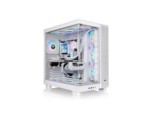 Thermaltake View 380 XL TG ARGB; 4x120mm ARGB Lite Fans Included; 360mm Radiator