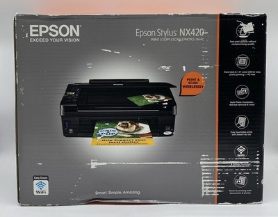 Epson Stylus NX420 All-In-One Inkjet Printer Brand New Sealed