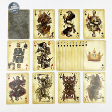 Fable 3 Vintage Gothic Playing Cards Steampunk Dark Fantasy Art Poker Deck Gift