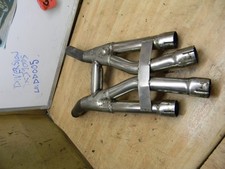 YAMAHA XJ900S DIVERSION EXHAUST COLLECTOR BOX 4 INTO 2