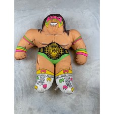WWF The Ultimate Warrior Plush Toy 1990 Titan Sports Inc Vintage