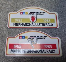 Vauxhall Sport 1985 Manx International International Ulster Rally Opel Sticker