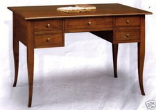 SCRITTOIO SCRIVANIA ARTE POVERA CM 130