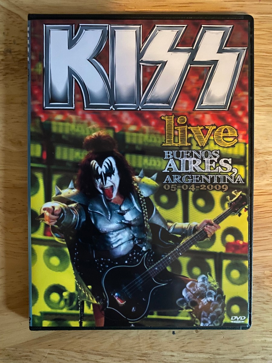 KISS - Alive 35 live in Buenos Aires 2009 DVD Gene Simmons Paul