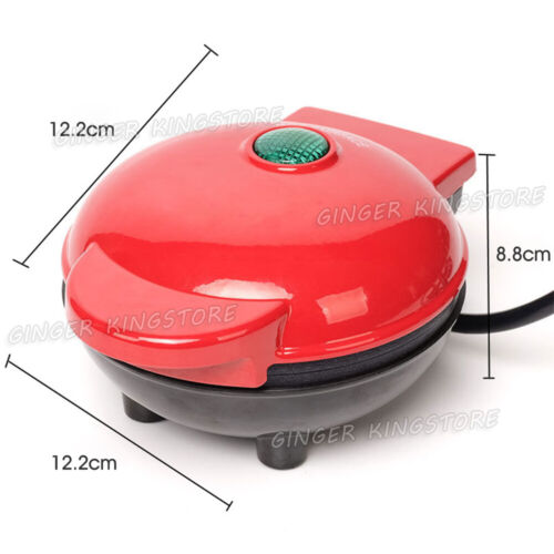Mini Waffle Maker Non Stick Baking Pan Pancake Heating Breakfast Making Machine - Picture 8 of 10