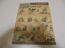 1952 Cisco Kid Portuguese Comics Magazine Mundo de Aventuras #155