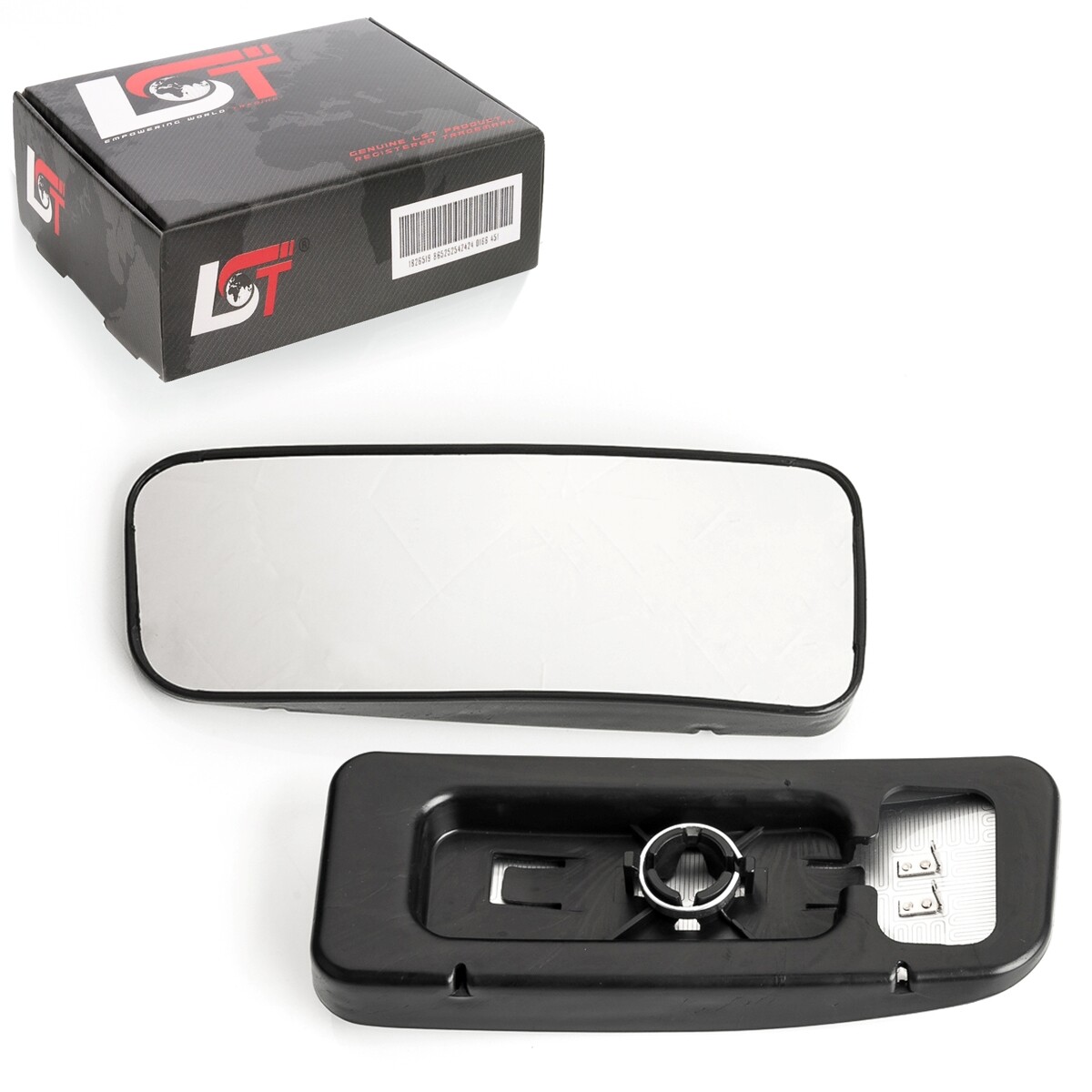 Mirror glass left heated convex for Mercedes Sprinter 906 2008-