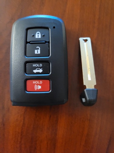 Toyota Genuine Key Avalon 2013-2018, Camry 2012-2017, Corolla 2014-2020 OEM New - Picture 4 of 4