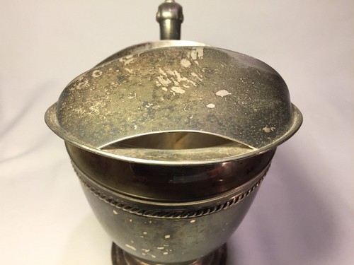 Early 9 1/24" Tall Ice / Water Pitcher KEYSTONE (KS Inc) Vintage Heavy Plated - Picture 9 of 12
