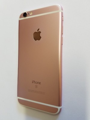 Genuine Iphone 6S Pink Frame Back Cover Main Camera Housing Power Button i Phone