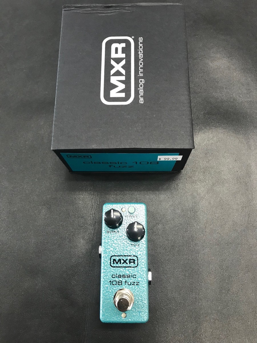 MXR M296 Classic 108 Fuzz Mini Guitar Effects Pedal for sale