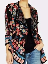 Johnny Was Wrap Duster Cardigan Coat Wrap NWT M