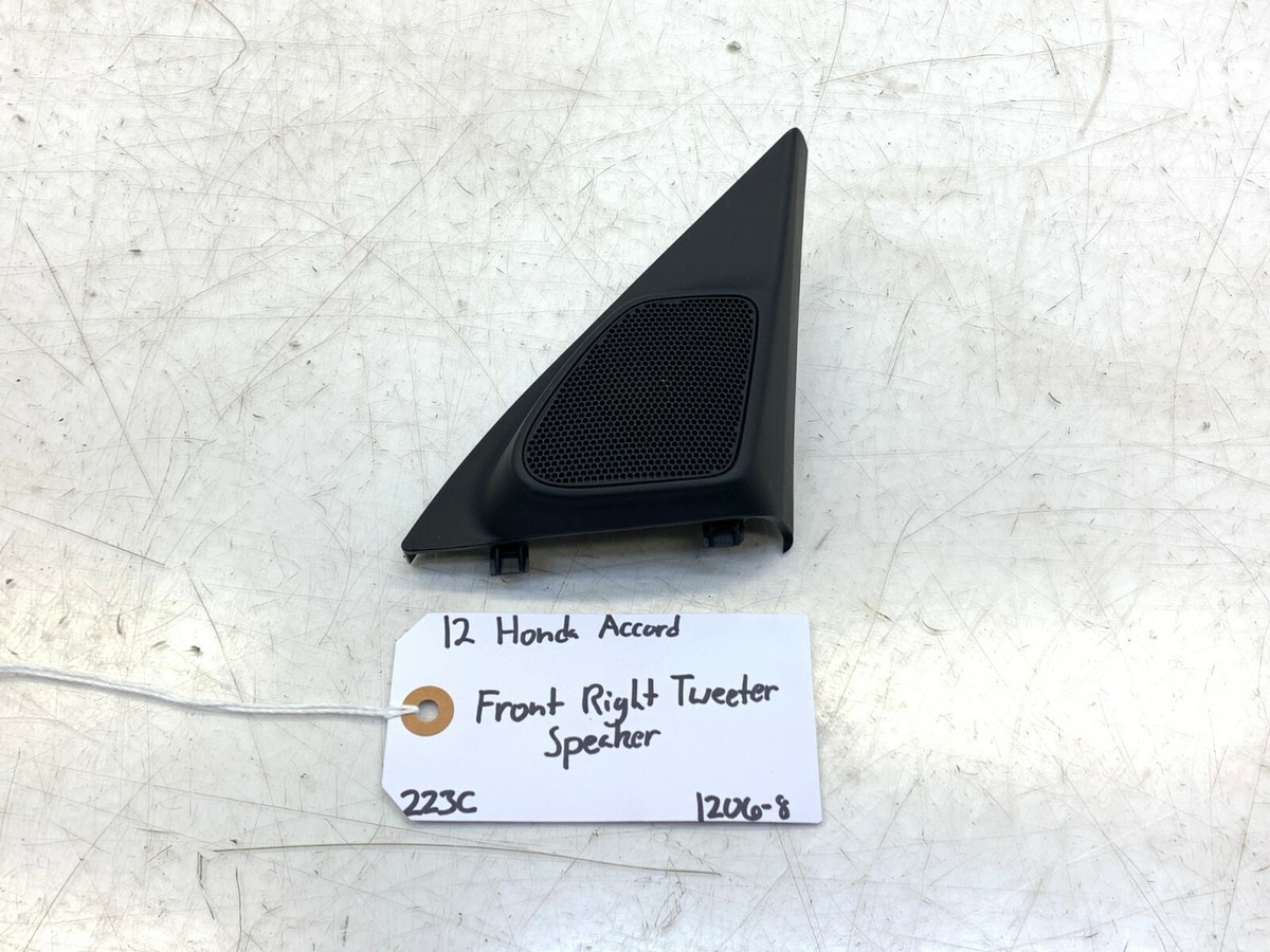 08 09 10 12 12 HONDA ACCORD FRONT PASSENGER RIGHT TWEETER SPEAKER