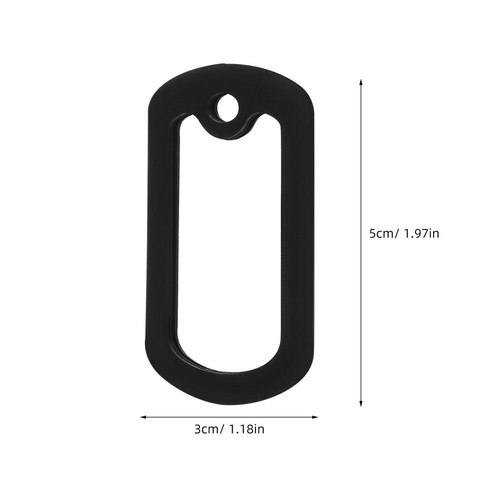 12 Pcs Silicone Case Dog Tag Silencers Man Travel Covers - Picture 4 of 12
