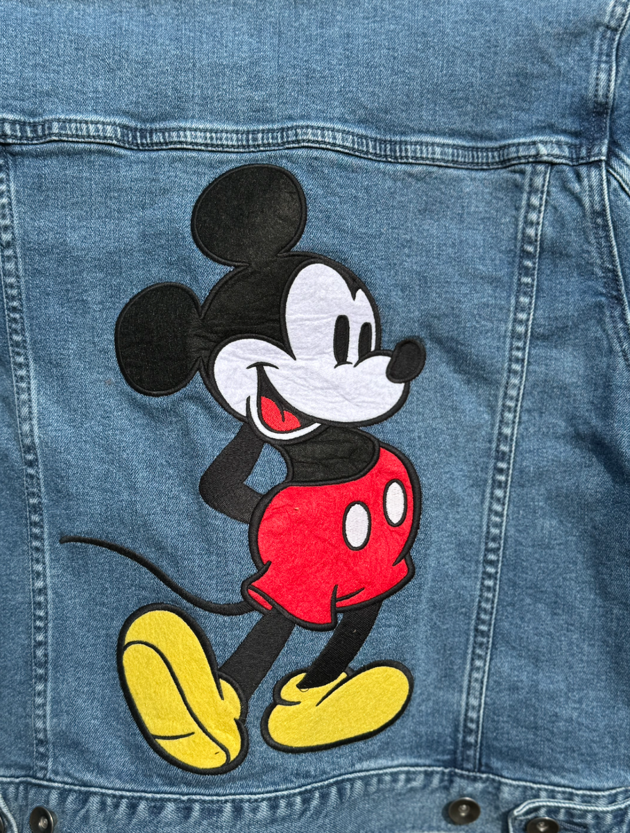 NEW Women's Disney Parks X Her Universe Mickey Mouse Denim Jacket