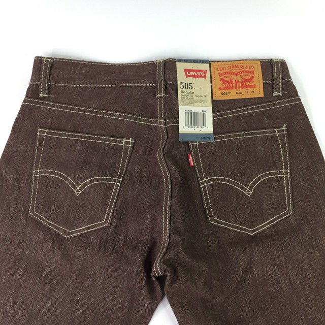 levis 505 husky size chart