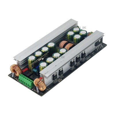 2x700W Stereo Digital Power Amplifier Board w/ Switching Power Supply Bridged