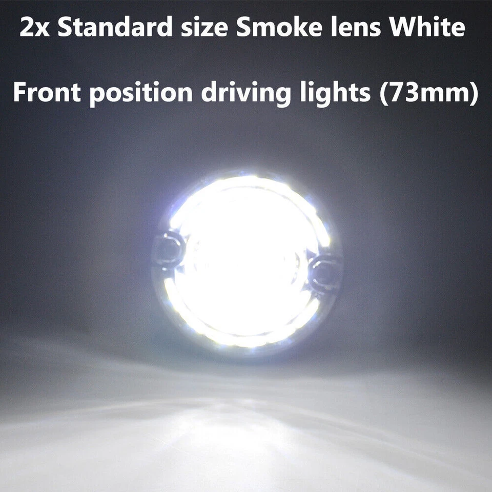 Set 8x frecce anteriori posteriori indicatori di direzione luci per Land Rover 90 110 Defender - Immagine 4 di 4