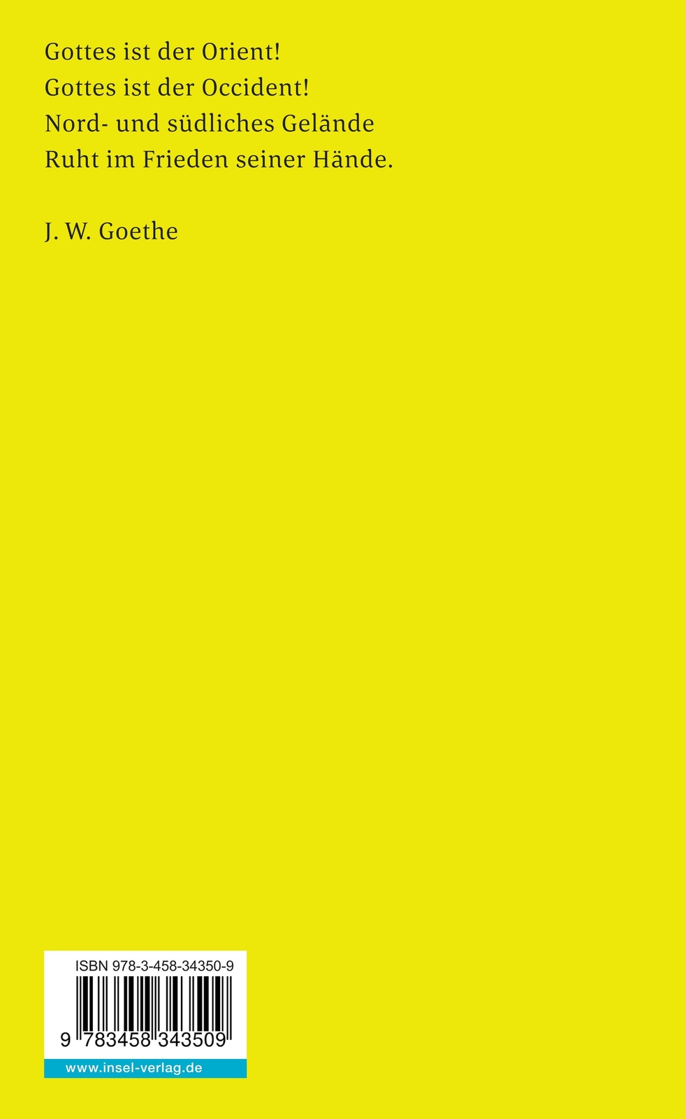 Thumbnail - Katharina Mommsen | Goethe Und Der Islam | Taschenbuch | Deutsch