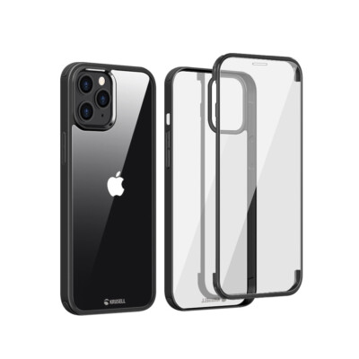 Krusell 360 Schutzhülle für iPhone 12 / Pro 6,1'' schwarz Case