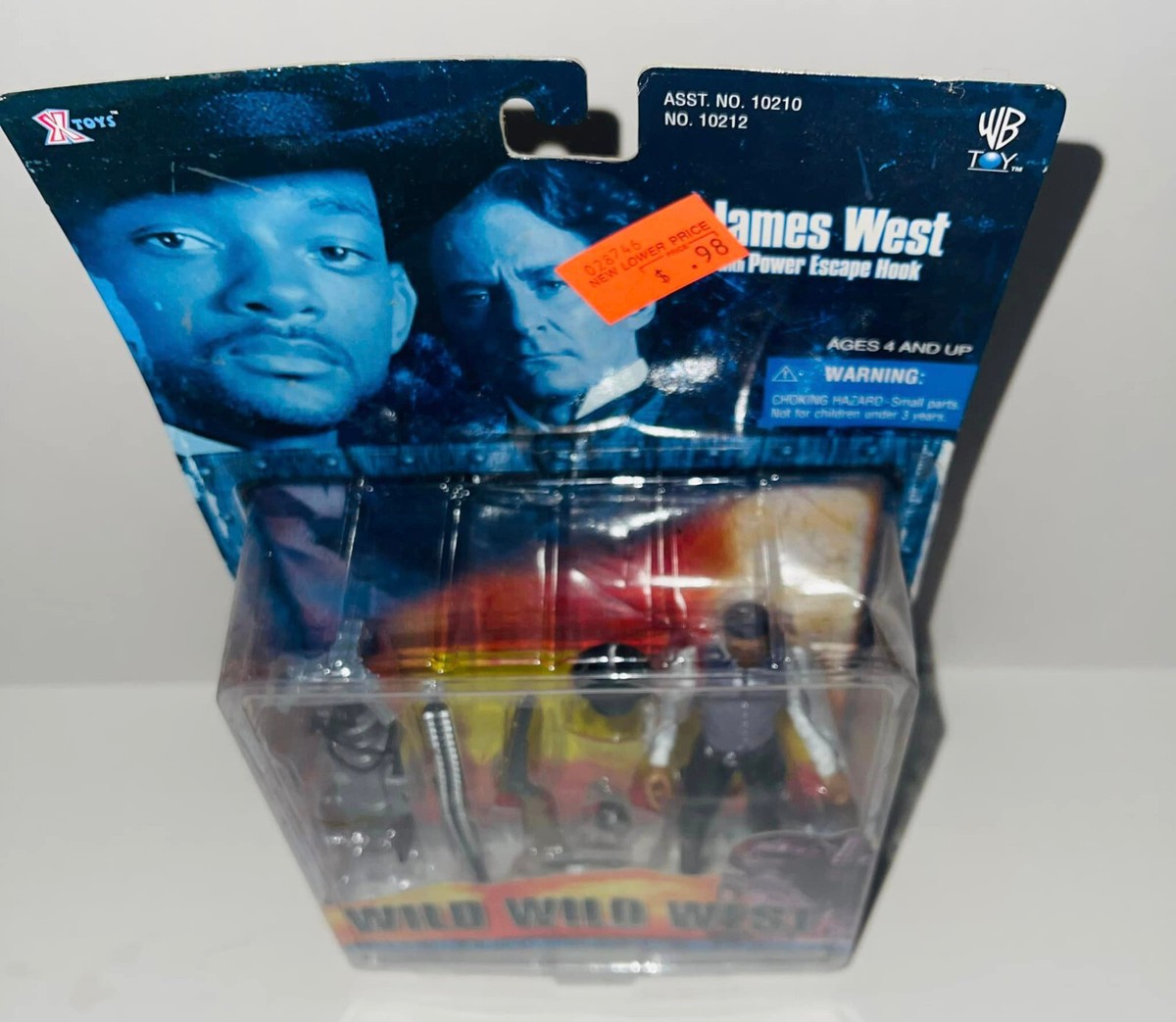 1999 Vintage Toys Wild Wild West James West Action Figure X-Toys