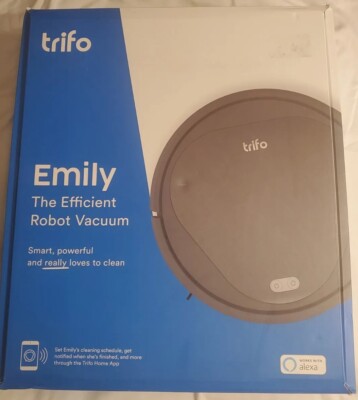 Trifo Emily Essential Robot Vacuum, Cleaner, Carpet, Floor, works with Alexa 