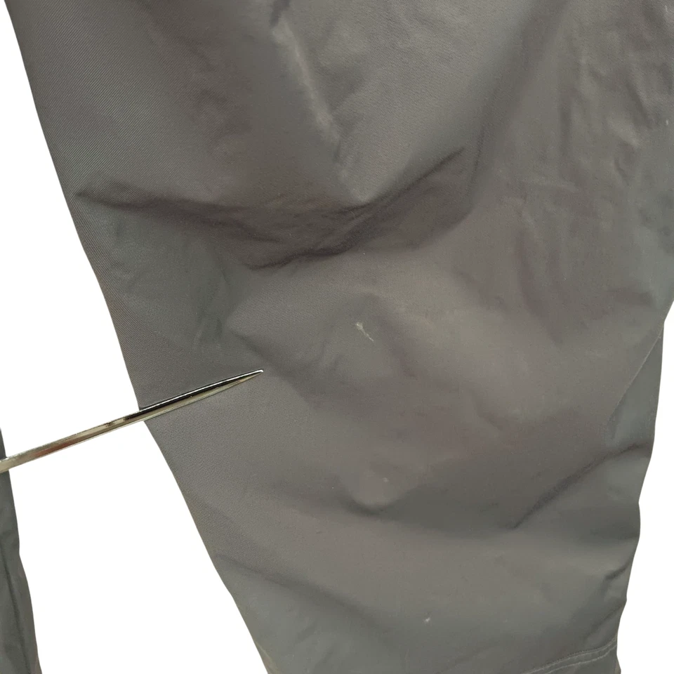 Pantalones de snowboard Ride Mountain Dry para hombre grandes grises forrados bolsillos de carga *Marcas Foto 2 de 4