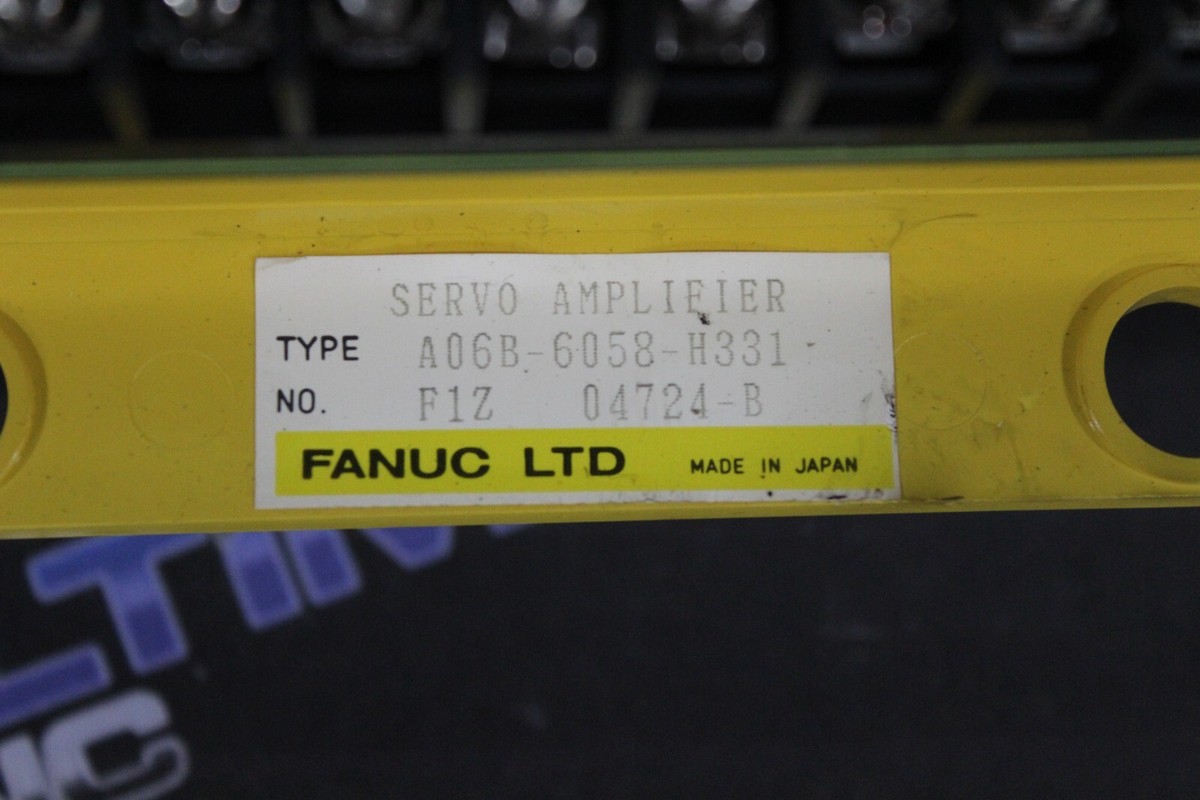 FANUC A06B-6058-H331 SERVO AMPLIFIER TESTED | eBay