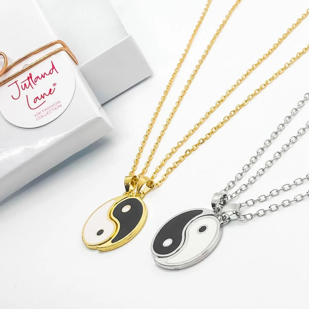 Yin yang necklace set hotsell for couples