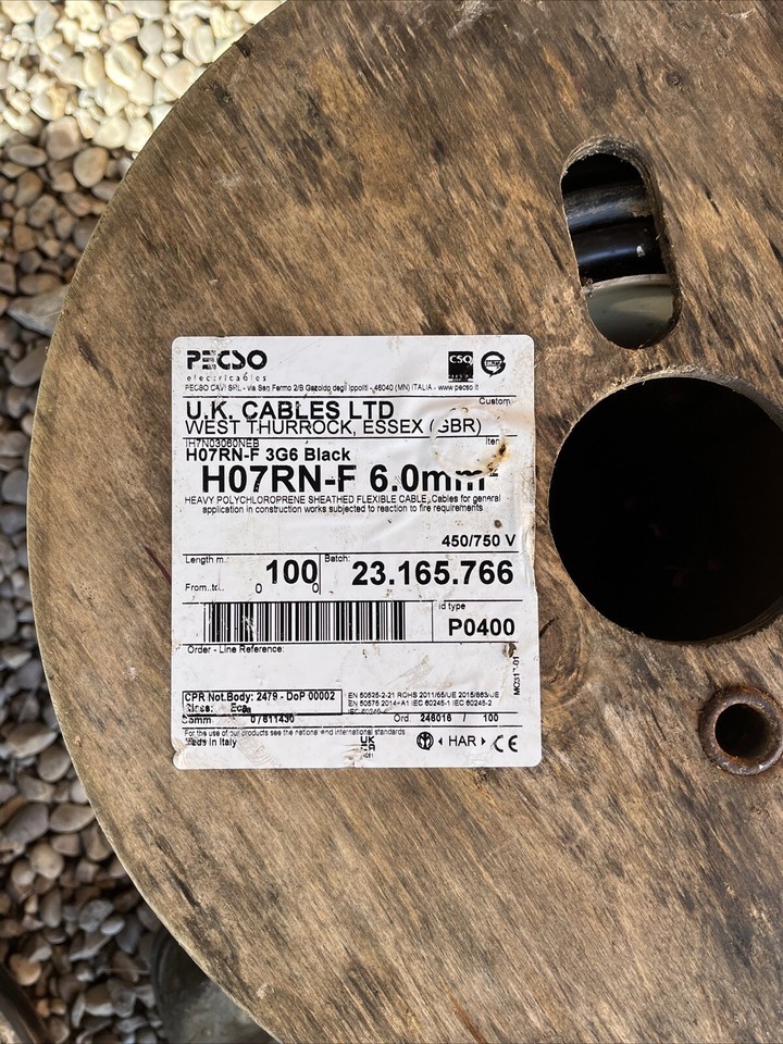 Armoured SWA Cable 3 Core 2.5mm Underground Cable 100 Metres eBay