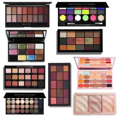 Revolution Makeup Lidschatten Palette Set verschiedene Farbtöne