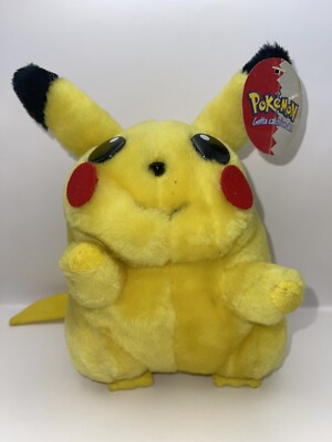 Pokemon Vintage Pikachu, Plush Nintendo 1995 1996 1998. With Tags