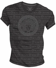 Men's Bucheli Cotton T Shirt,Italian Style,Slim Fit,Stretch  L XL 2XL….A10.A