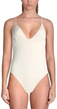Polo Ralph Lauren 263510 Womens Crochet Mesh One-Piece Swimsuit Size Large