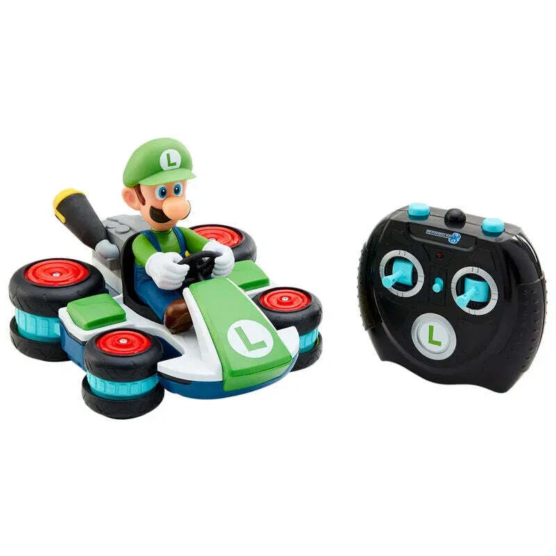 Nintendo Mario Kart 8 Luigi Mini RC Racer – Anti‑Gravity 2.4 GHz Remote Control - Image 2 of 4