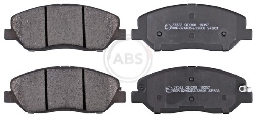 KIT PASTIGLIE FRENO ANTERIORI HYUNDAI SANTAFE'