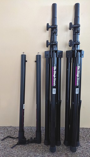 On Stage SS7761B Tripod Speaker Stands
