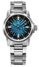 Brand New Zelos AURORA FIELD 38mm TI TEAL Watch - DEALER & WARRANTY