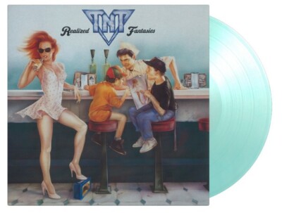 TNT - Realized Fantasies 2024 Dutch 180 Gram Clear & Turquoise Vinyl LP New