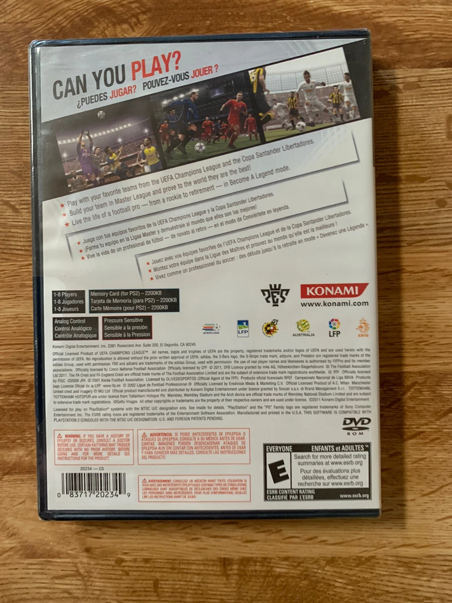 Pro Evolution Soccer 2012 (Sony PlayStation 2, 2011) for sale online