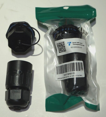 CERRXIAN RJ45 Femle to Female Coupler Panel Mount Waterproof Connector Combo Cap