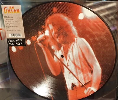 IAN GILLAN • Access All Areas • Picture Disc LP • Deep PURPLE Smoke On The Water - image 1 of 3