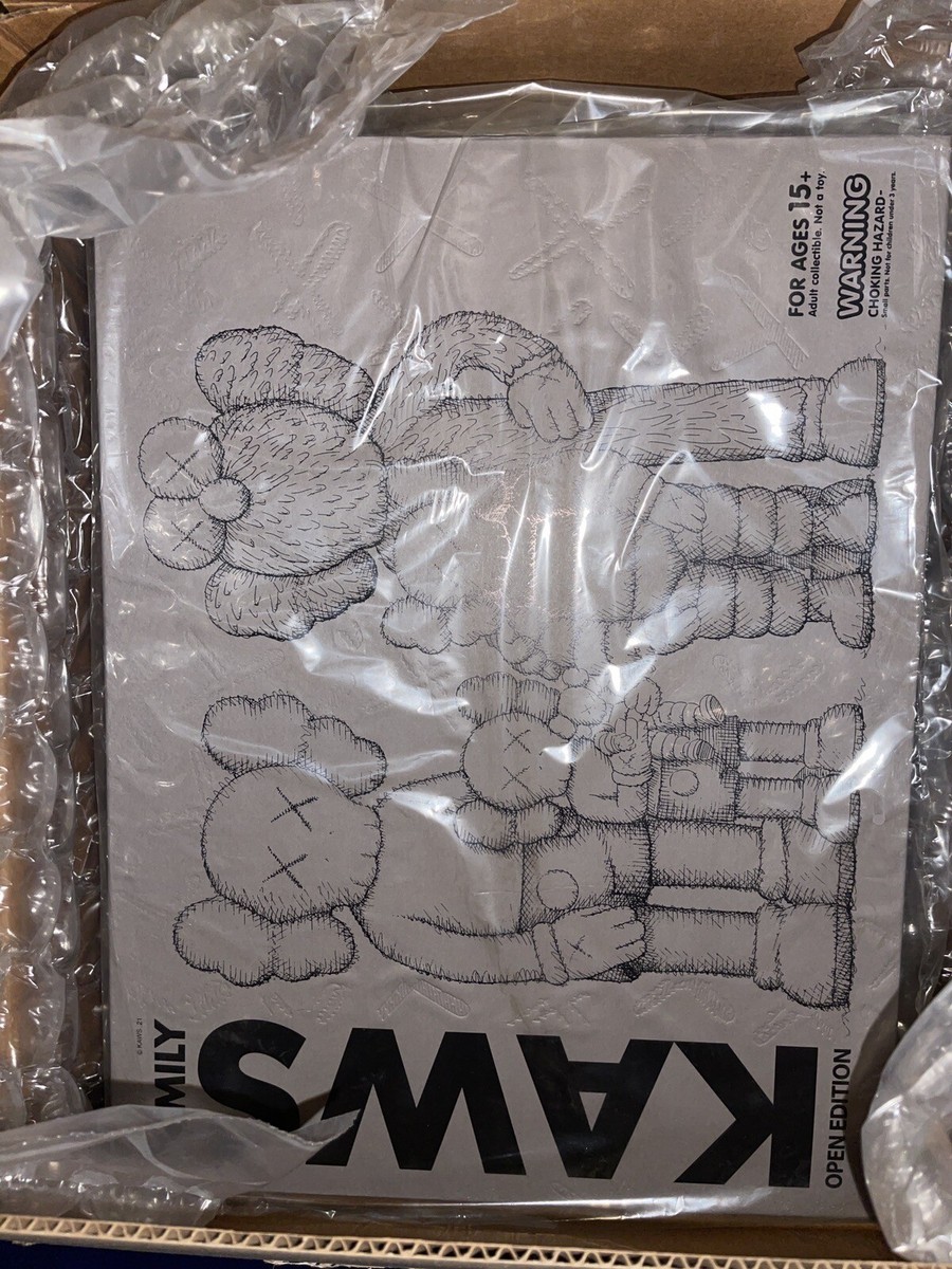 KAWS FAMILY BROWN/BLUE/WHITE figure kaws Brand New Sealed