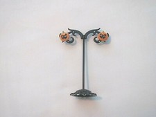 HAND ASSEMBLED / CRAFTED RESIN TINY PUMPKIN PIERCED EARRINGS