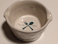 "Gather Together" Dipping/ Appetizer/ Soup Bowl, Holidays, Thanksgiving