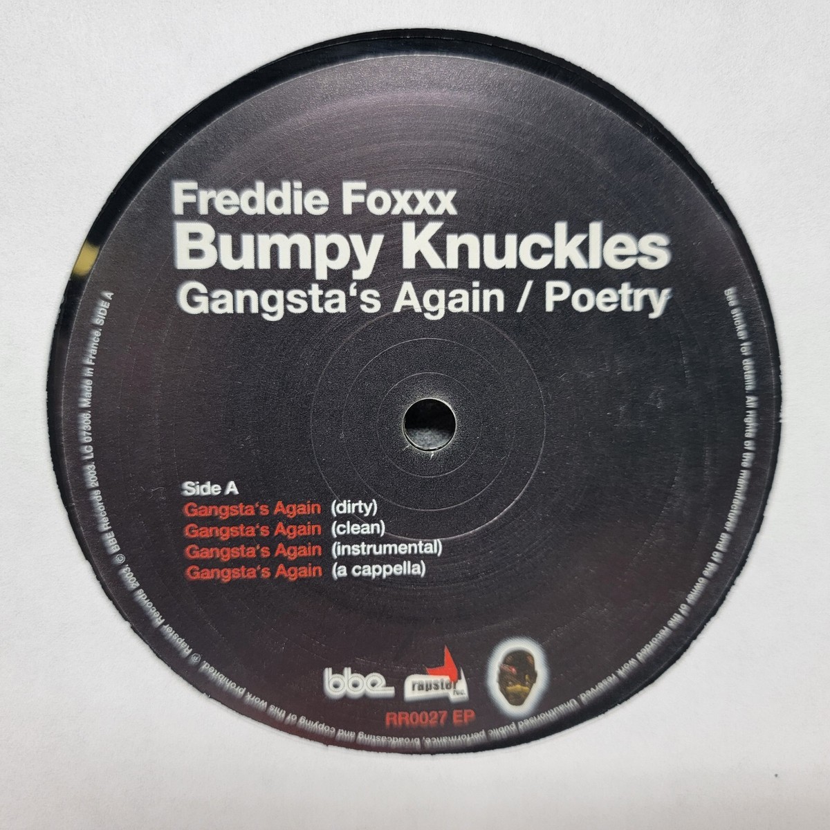 Freddie Foxx Bumpy Knuckles Gangsta's Again 12